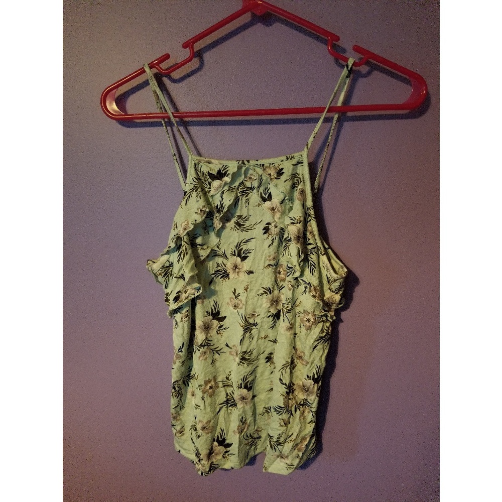 American eagle high collar tank top